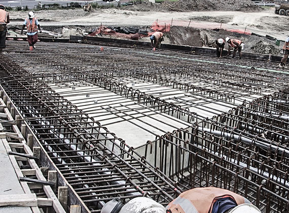 post tension concrete